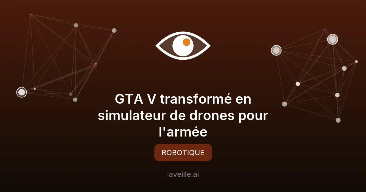 GTA V transformé en simulateur de drones pour l'armée