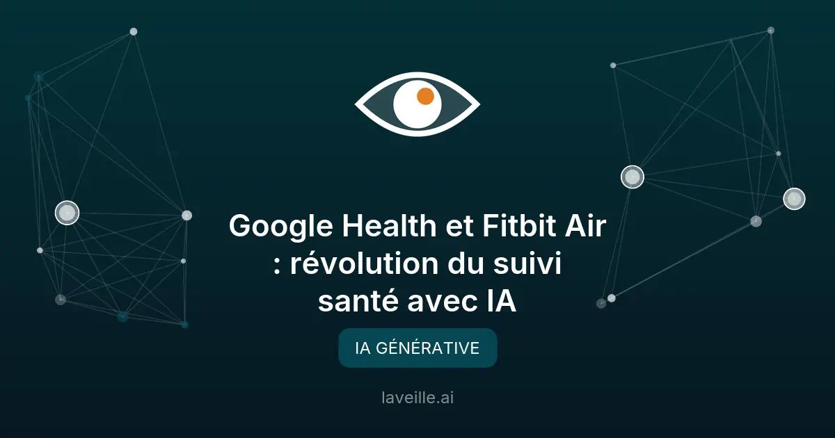 Google Health et Fitbit Air : révolution du suivi santé avec IA