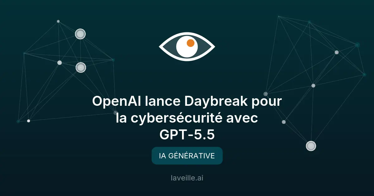 OpenAI lance Daybreak pour la cybersécurité avec GPT-5.5