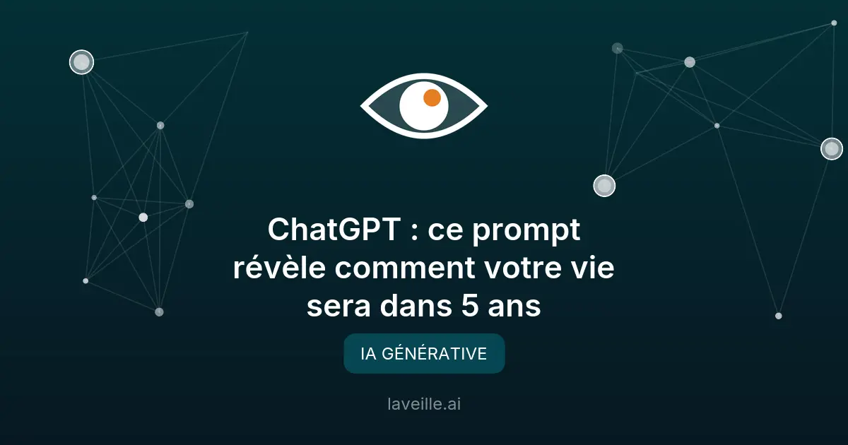 ChatGPT : Simulez votre vie dans 5 ans avec ce prompt
