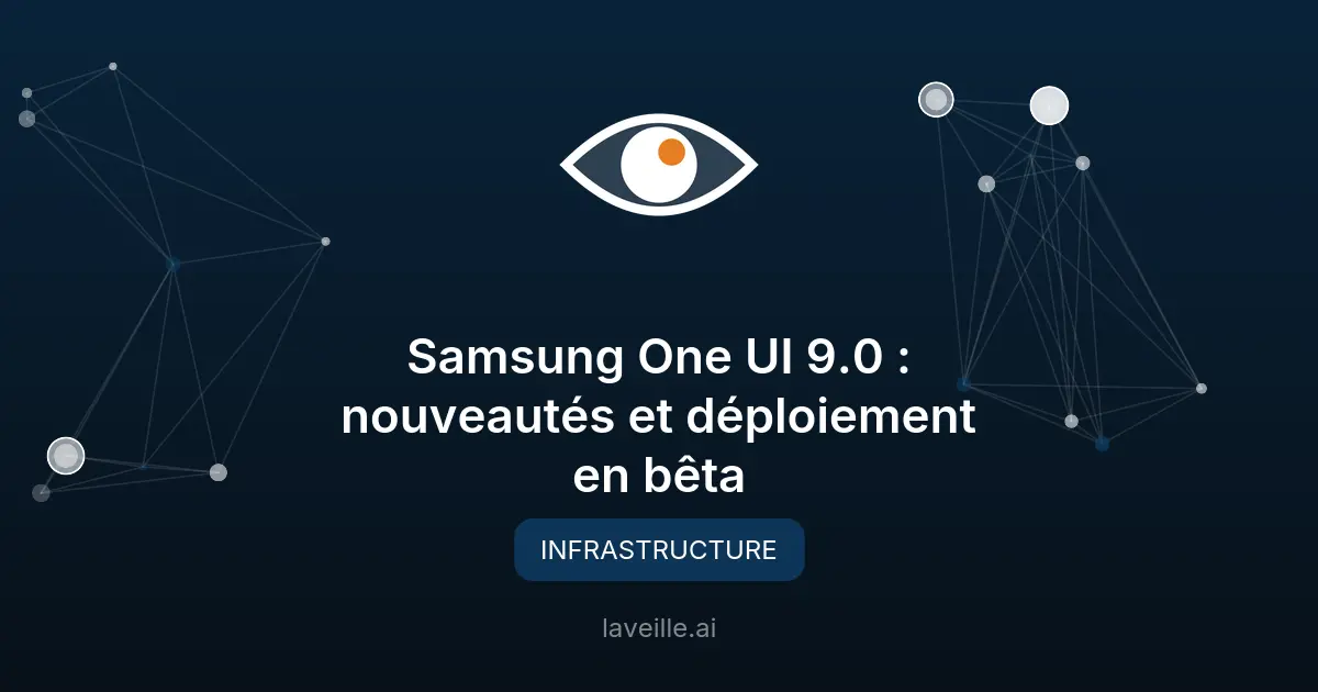Samsung One UI 9.0 : nouveautés et déploiement en bêta