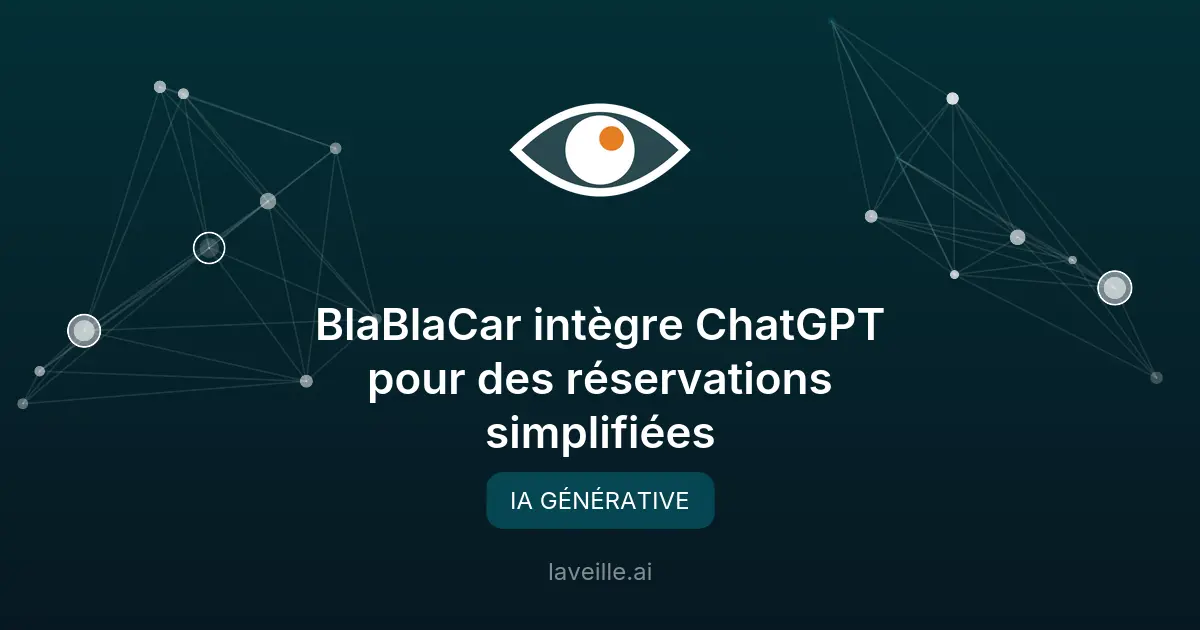 BlaBlaCar intègre ChatGPT pour des réservations simplifiées