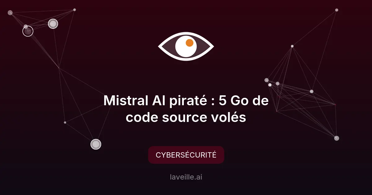 Mistral AI piraté : 5 Go de code source volés